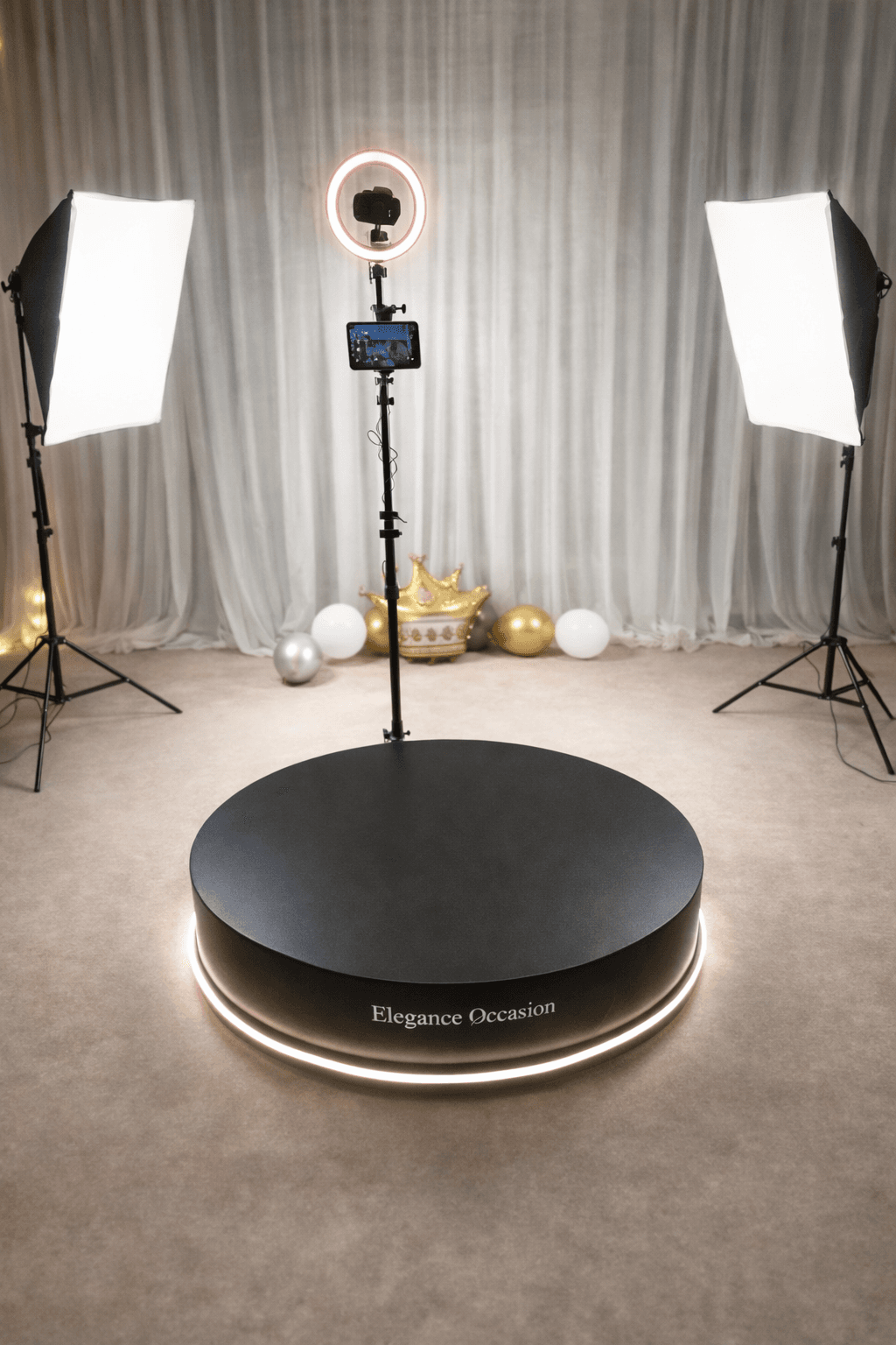 360 booth concept visual